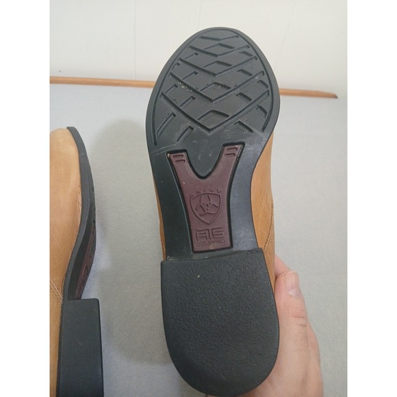 Ariat Jamie Lace Up Kilties Tassel Brown Leather Dress Shoes Oxfords Western 8 - Picture 5 of 8